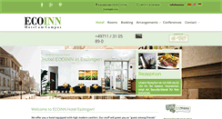 Desktop Screenshot of ecoinn.de